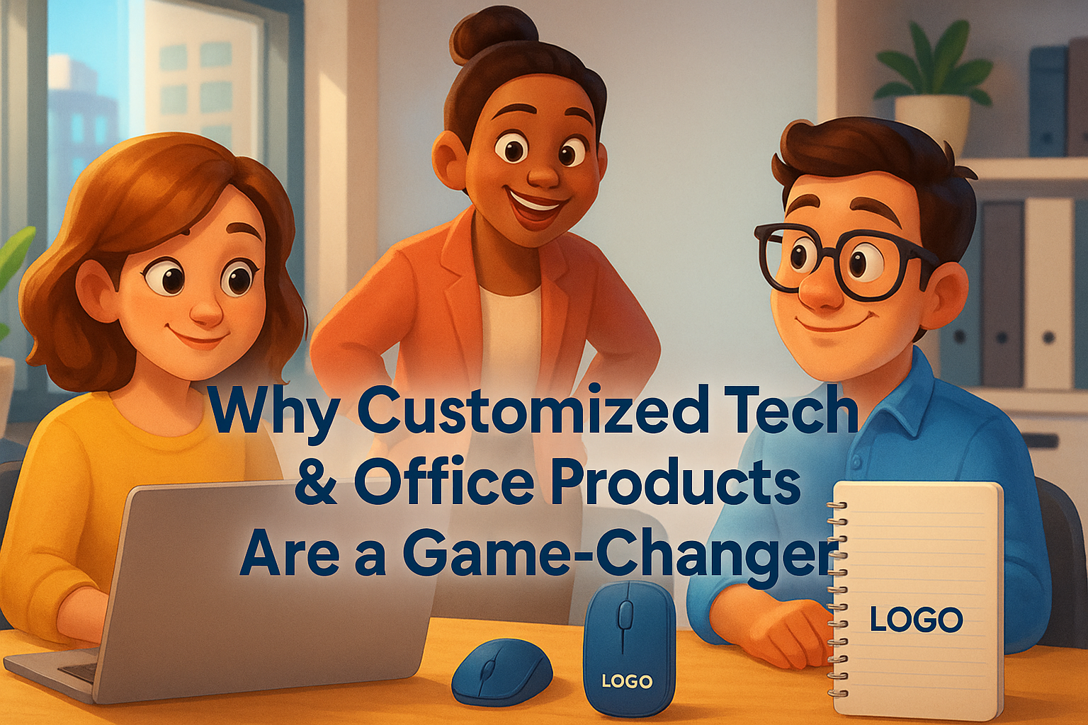 💼 Power Up Your Office Presence: Why Customized Tech & Office Products Are a Game-Changer
