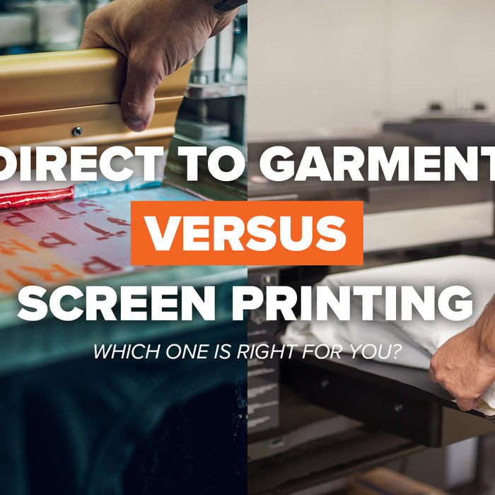 Screen Printing vs. Direct to Garment (DTG) Printing: Which Method is Best for Your Business?