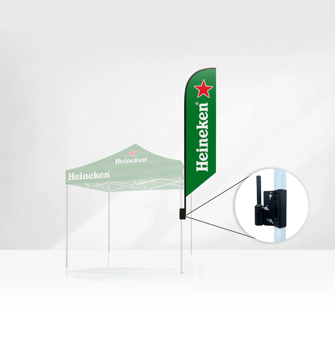 Tent Flag Bracket for 30-32MM Square Tent