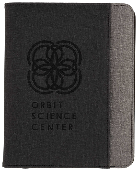 Stockton 5000 mAh Wireless Charging Journal with FSC® Mix Paper