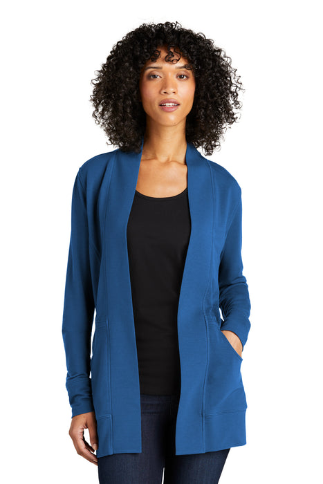 LK825 Port Authority® Women's Microterry Cardigan