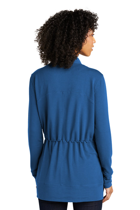 LK825 Port Authority® Women's Microterry Cardigan