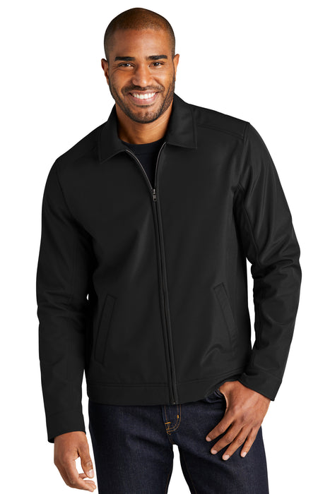 J417 Port Authority® Mechanic Soft Shell Jacket