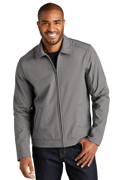 J417 Port Authority® Mechanic Soft Shell Jacket