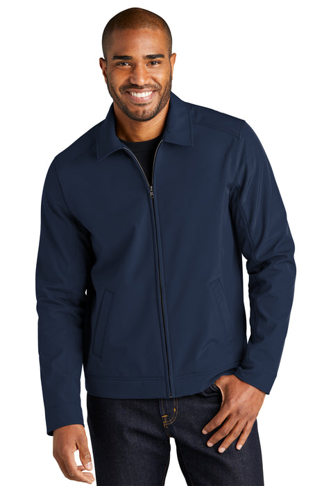 J417 Port Authority® Mechanic Soft Shell Jacket
