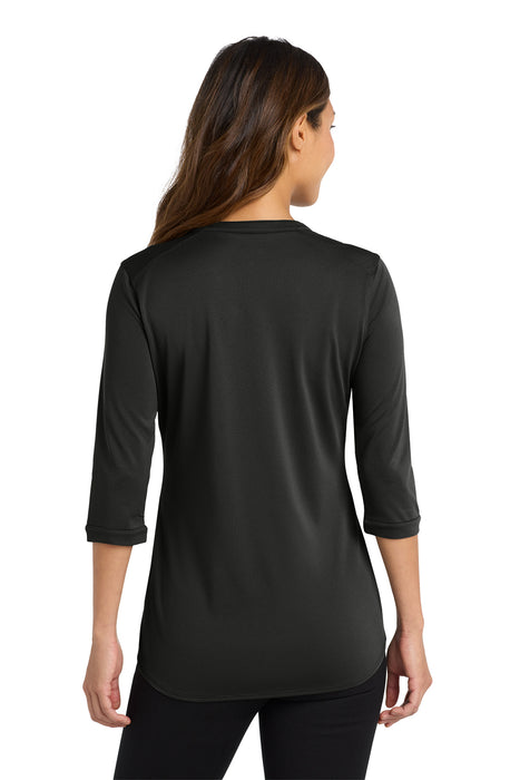 LK750 Port Authority ® Women's UV Choice Pique Henley
