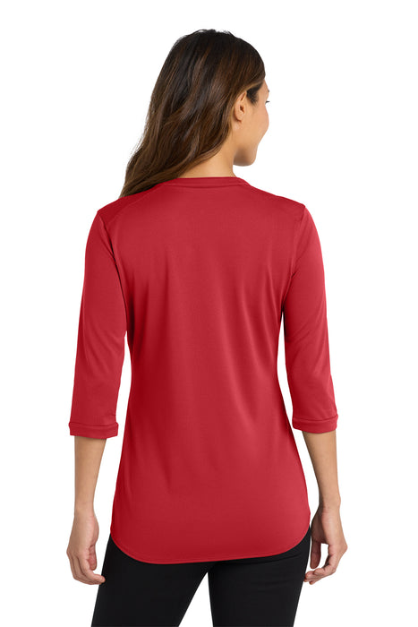 LK750 Port Authority ® Women's UV Choice Pique Henley