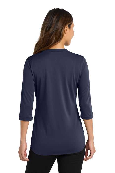 LK750 Port Authority ® Women's UV Choice Pique Henley