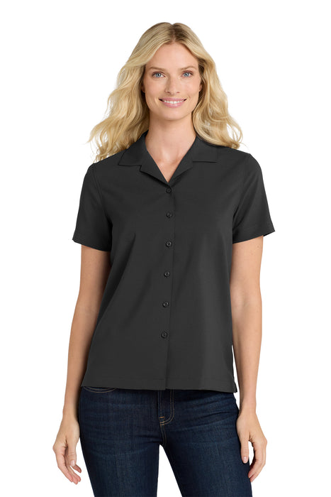 LW400 Port Authority® Women's Short Sleeve Performance Staff Shirt