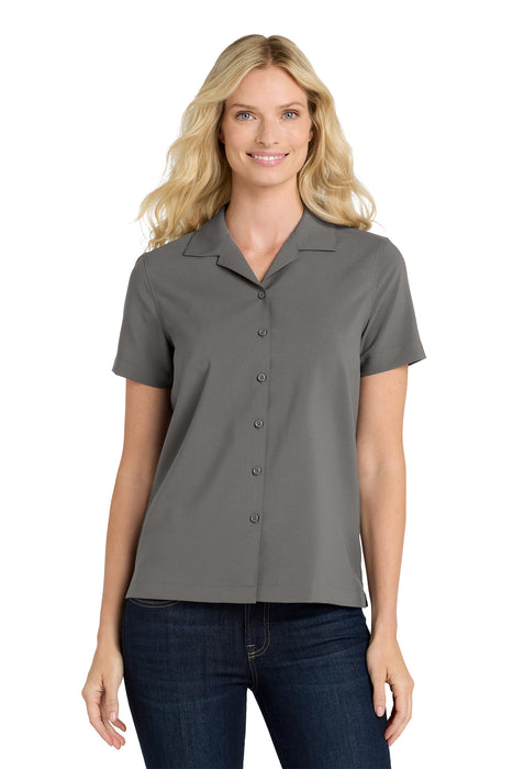 LW400 Port Authority® Women's Short Sleeve Performance Staff Shirt