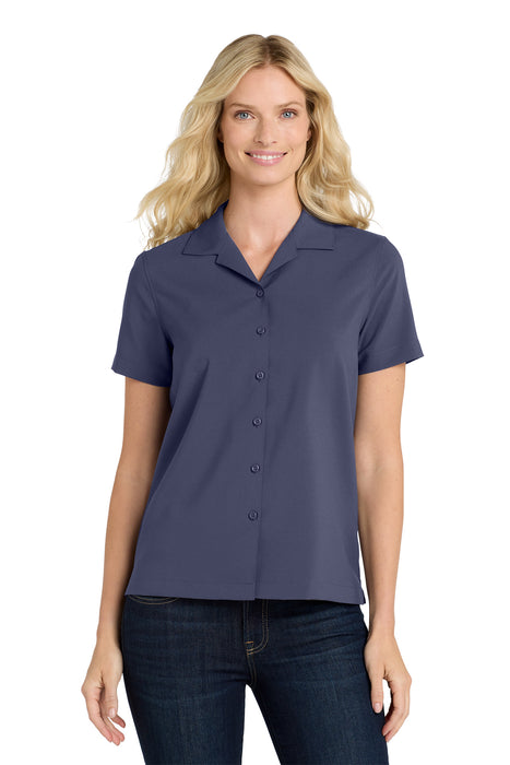 LW400 Port Authority® Women's Short Sleeve Performance Staff Shirt