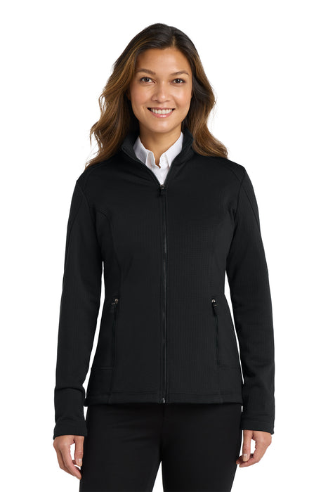 L239 Port Authority® Women's Grid Fleece Jacket