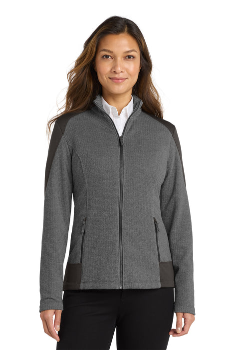 L239 Port Authority® Women's Grid Fleece Jacket