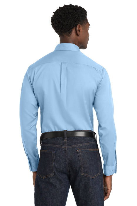 W808 Port Authority® Long Sleeve SuperPro React™ Twill Shirt