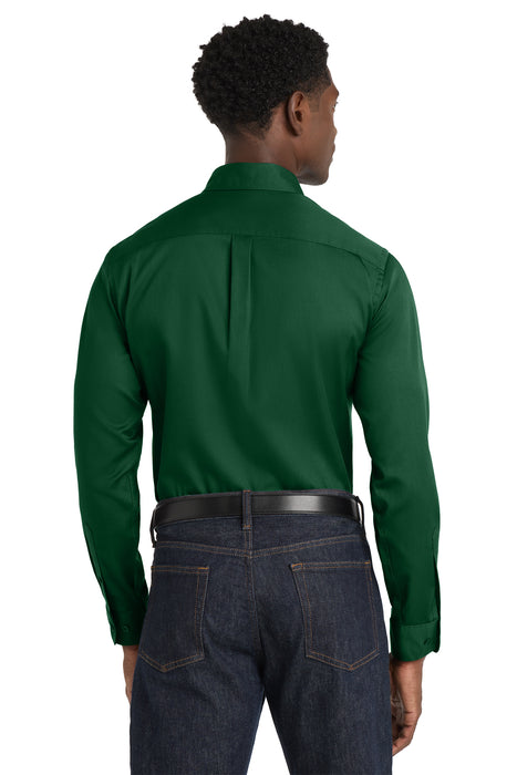 W808 Port Authority® Long Sleeve SuperPro React™ Twill Shirt