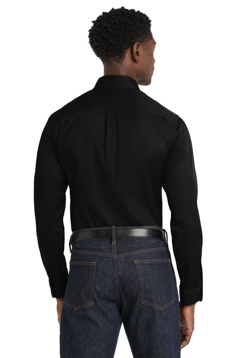 W808 Port Authority® Long Sleeve SuperPro React™ Twill Shirt