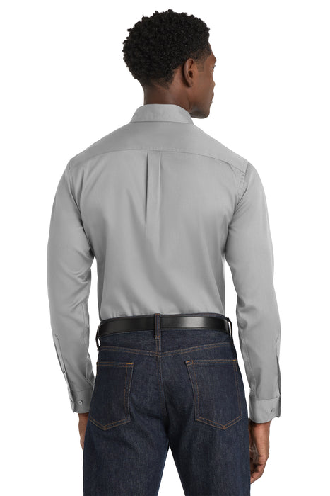W808 Port Authority® Long Sleeve SuperPro React™ Twill Shirt