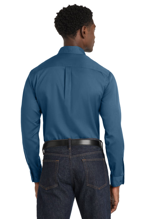 W808 Port Authority® Long Sleeve SuperPro React™ Twill Shirt