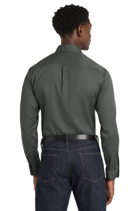 W808 Port Authority® Long Sleeve SuperPro React™ Twill Shirt