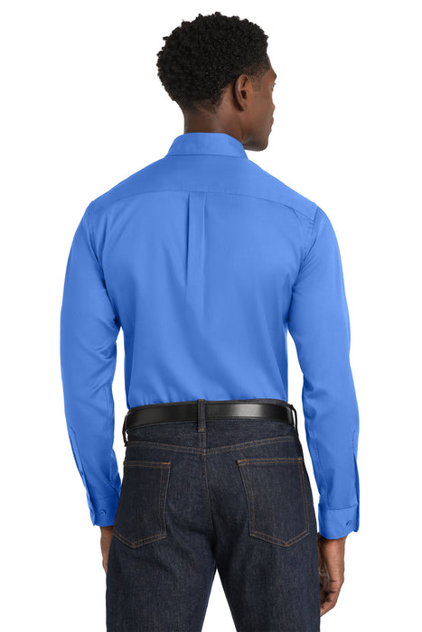 W808 Port Authority® Long Sleeve SuperPro React™ Twill Shirt