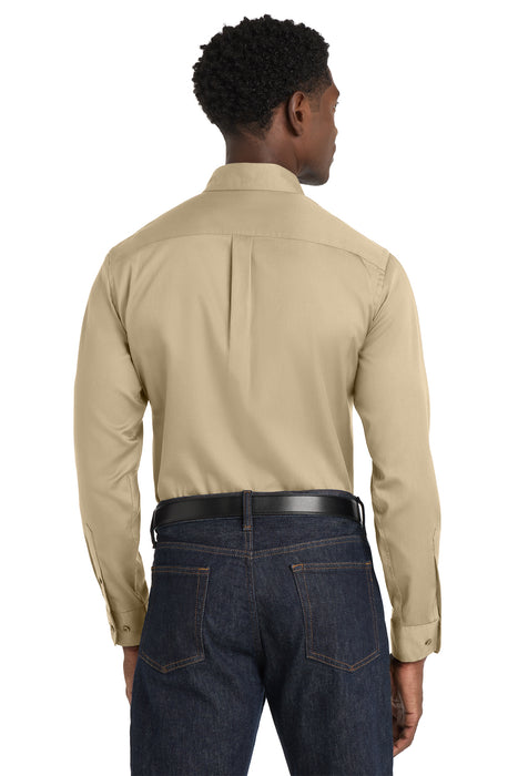 W808 Port Authority® Long Sleeve SuperPro React™ Twill Shirt