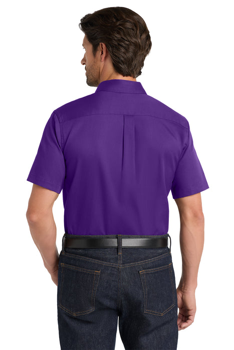 W809 Port Authority® Short Sleeve SuperPro React™Twill Shirt