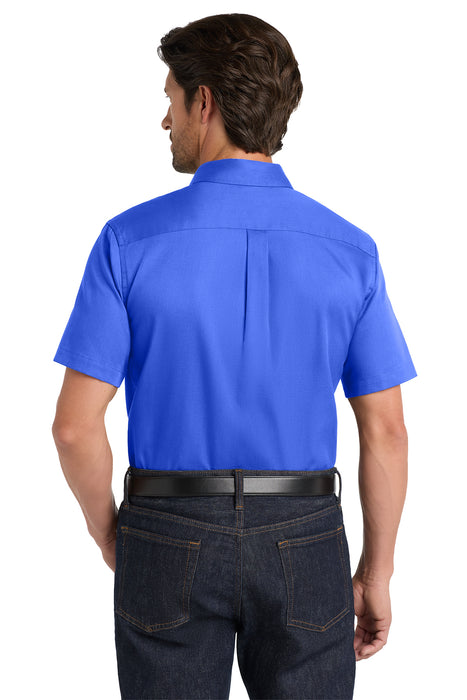 W809 Port Authority® Short Sleeve SuperPro React™Twill Shirt