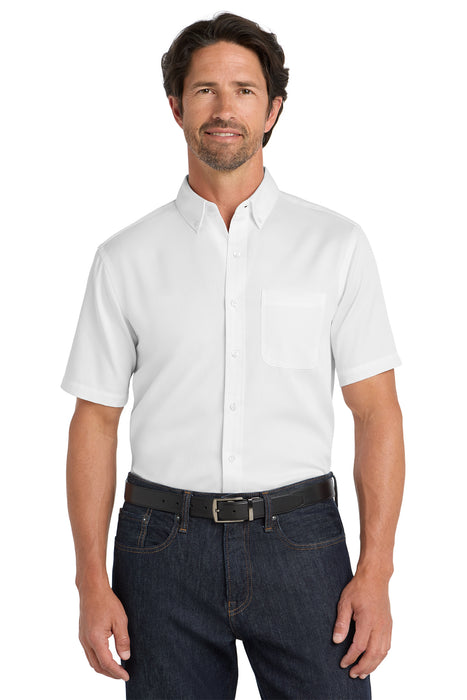 W809 Port Authority® Short Sleeve SuperPro React™Twill Shirt