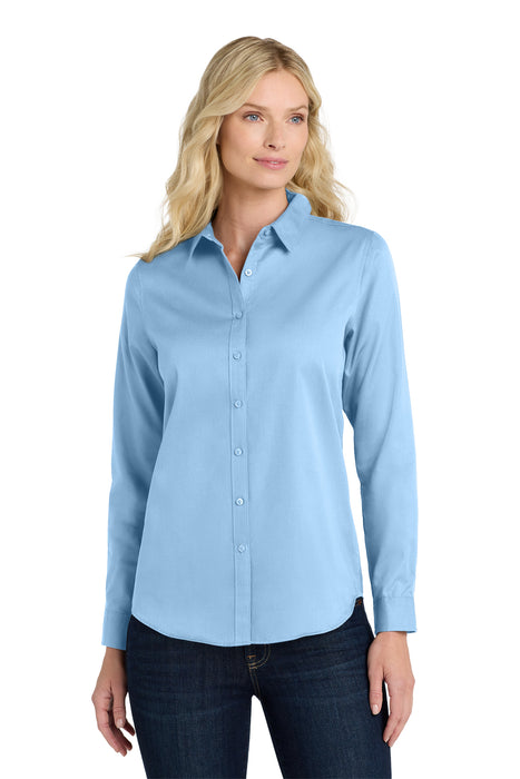 LW808 Port Authority® Women's Long Sleeve SuperPro React ™