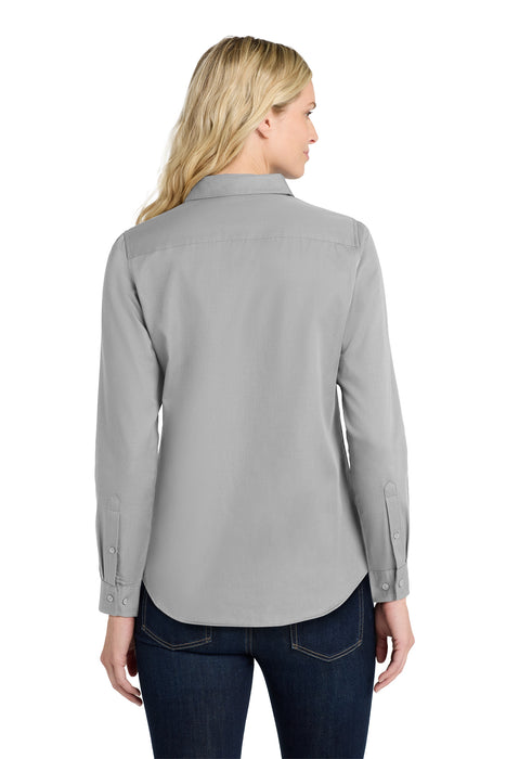 LW808 Port Authority® Women's Long Sleeve SuperPro React ™