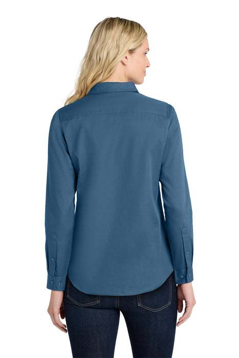 LW808 Port Authority® Women's Long Sleeve SuperPro React ™