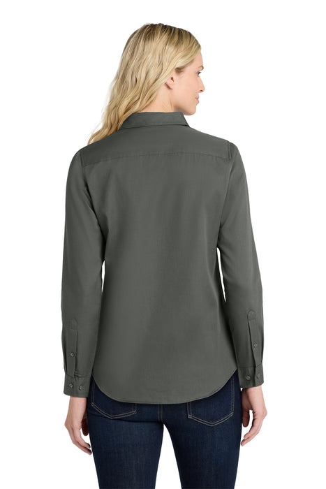 LW808 Port Authority® Women's Long Sleeve SuperPro React ™