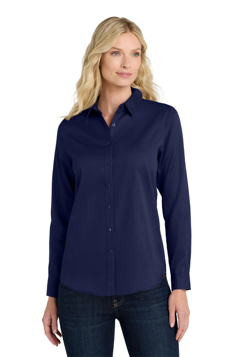 LW808 Port Authority® Women's Long Sleeve SuperPro React ™