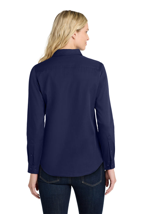 LW808 Port Authority® Women's Long Sleeve SuperPro React ™
