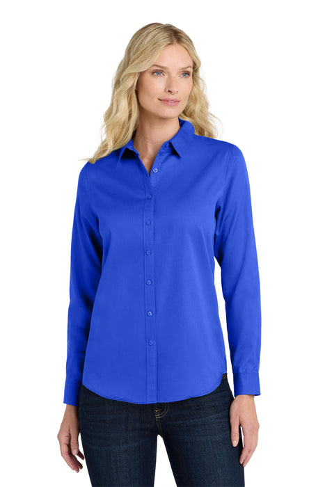 LW808 Port Authority® Women's Long Sleeve SuperPro React ™