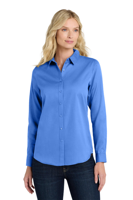 LW808 Port Authority® Women's Long Sleeve SuperPro React ™