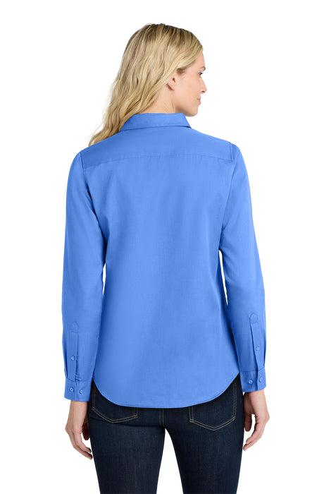 LW808 Port Authority® Women's Long Sleeve SuperPro React ™