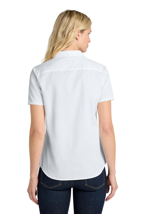 LW809 Port Authority® Women's Short Sleeve SuperPro React ™ Twill Shirt
