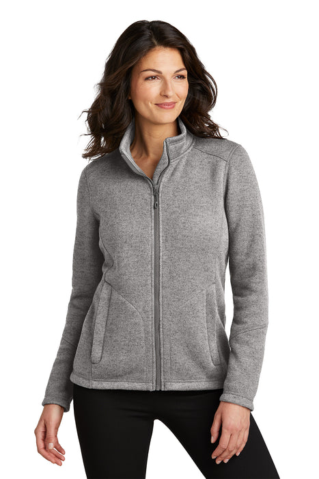 L428 Port Authority® Women's Arc Sweater Fleece Jacket