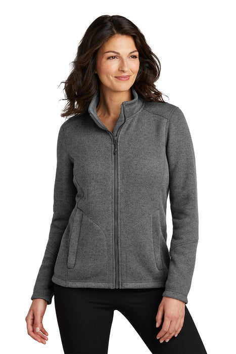 L428 Port Authority® Women's Arc Sweater Fleece Jacket