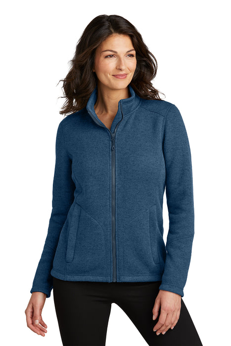 L428 Port Authority® Women's Arc Sweater Fleece Jacket