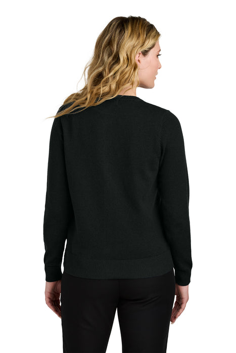 LSW2870 Port Authority® Women’s Easy Care Crewneck Cardigan Sweater