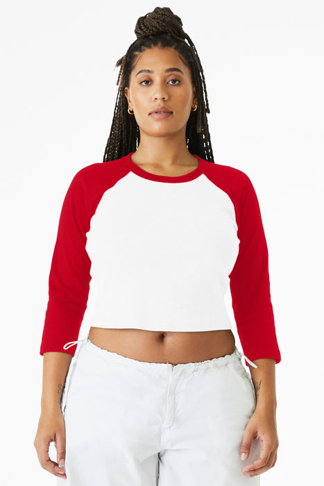 BC1200 Bella+Canvas® Women’s Micro Rib 3/4 Raglan Baby Tee