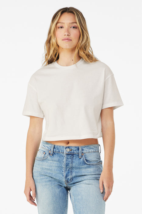 BC6482 Bella+Canvas® Women’s Jersey Crop Tee