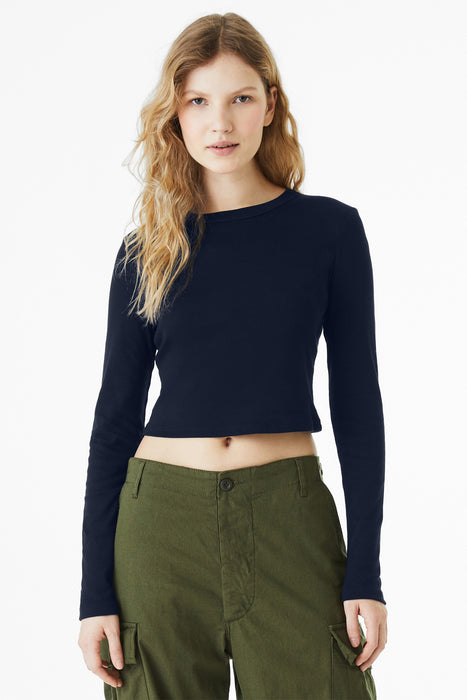 BC1501 Bella+Canvas® Women’s Micro Rib Long Sleeve Baby Tee