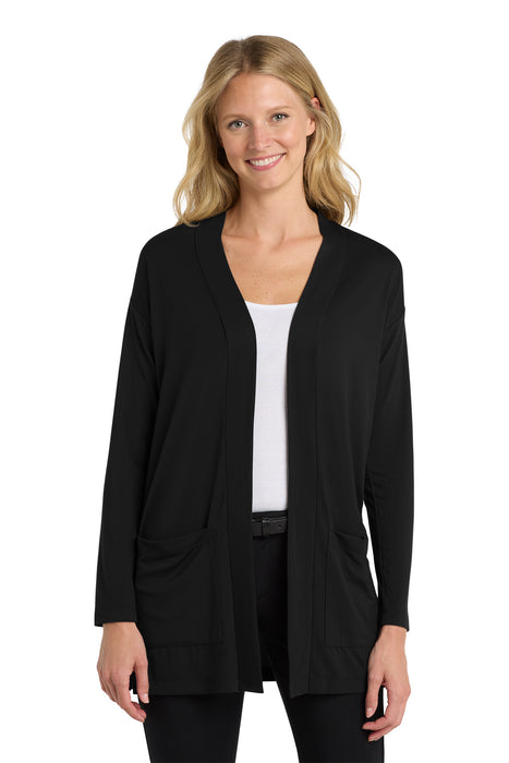 LK5434 Port Authority ® Women's Concept Long Pocket Cardigan