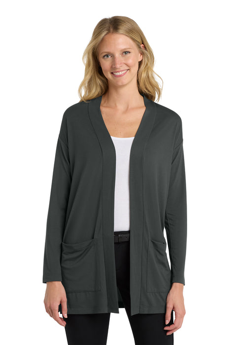 LK5434 Port Authority ® Women's Concept Long Pocket Cardigan