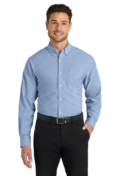 S651 Port Authority ® Untucked Fit SuperPro ™ Oxford Shirt