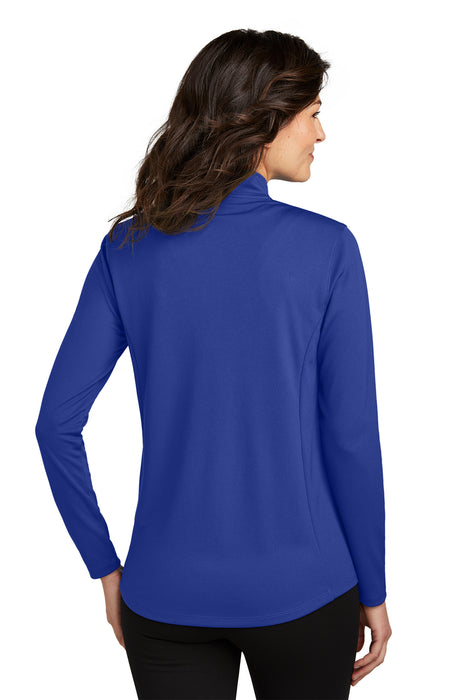 LK112 Port Authority® Women's Dry Zone® UV Micro-Mesh 1/4-Zip
