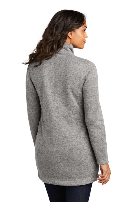 L425 Port Authority® Women's Arc Sweater Fleece Long Jacket